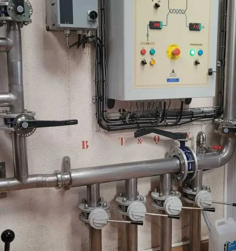 Installation de systèmes de froid pour vignobles (1)